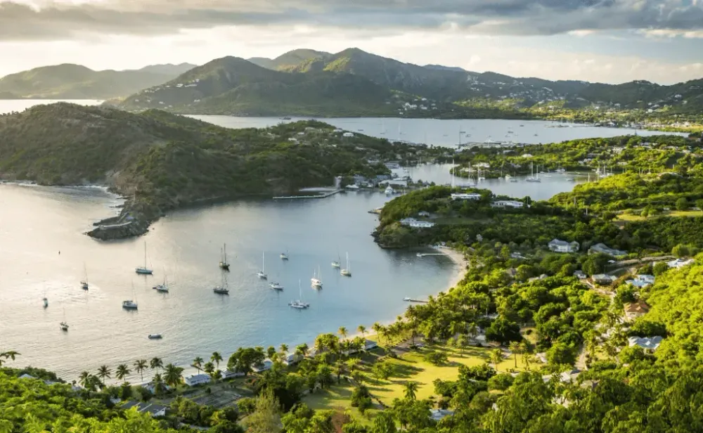 Sunset at English Harbor, Antigua Barbuda, Caribbean
